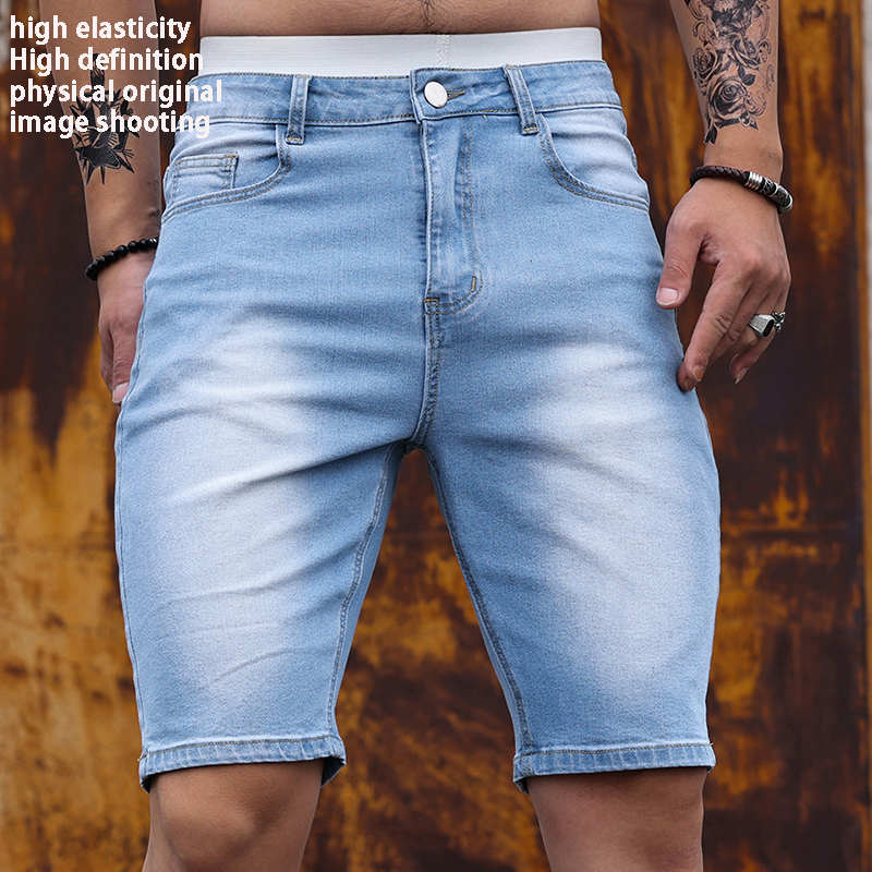 Men'S Fashion Linen Pants - 2026 Mens Stretch Denim Shorts Summer