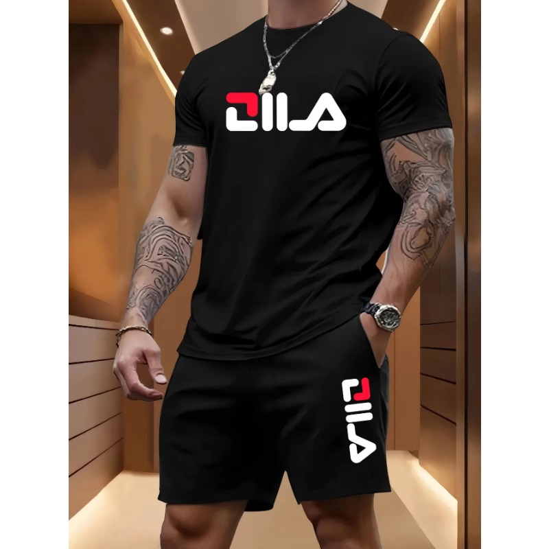 Men'S Fashion Undershirt - Men's Summer Beach Sports Suit Casual