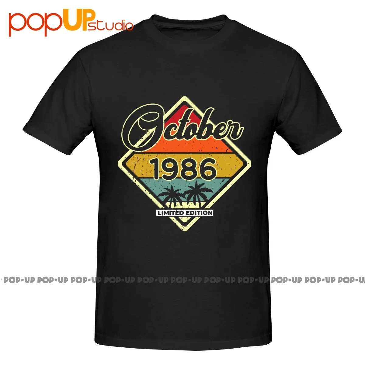 Men'S Fashion Deals - Vintage 35Th Birthday October 1986 Shirt