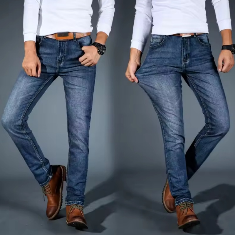 Men'S Fashion Linen Pants - New Men Light Luxury Stretch Slim