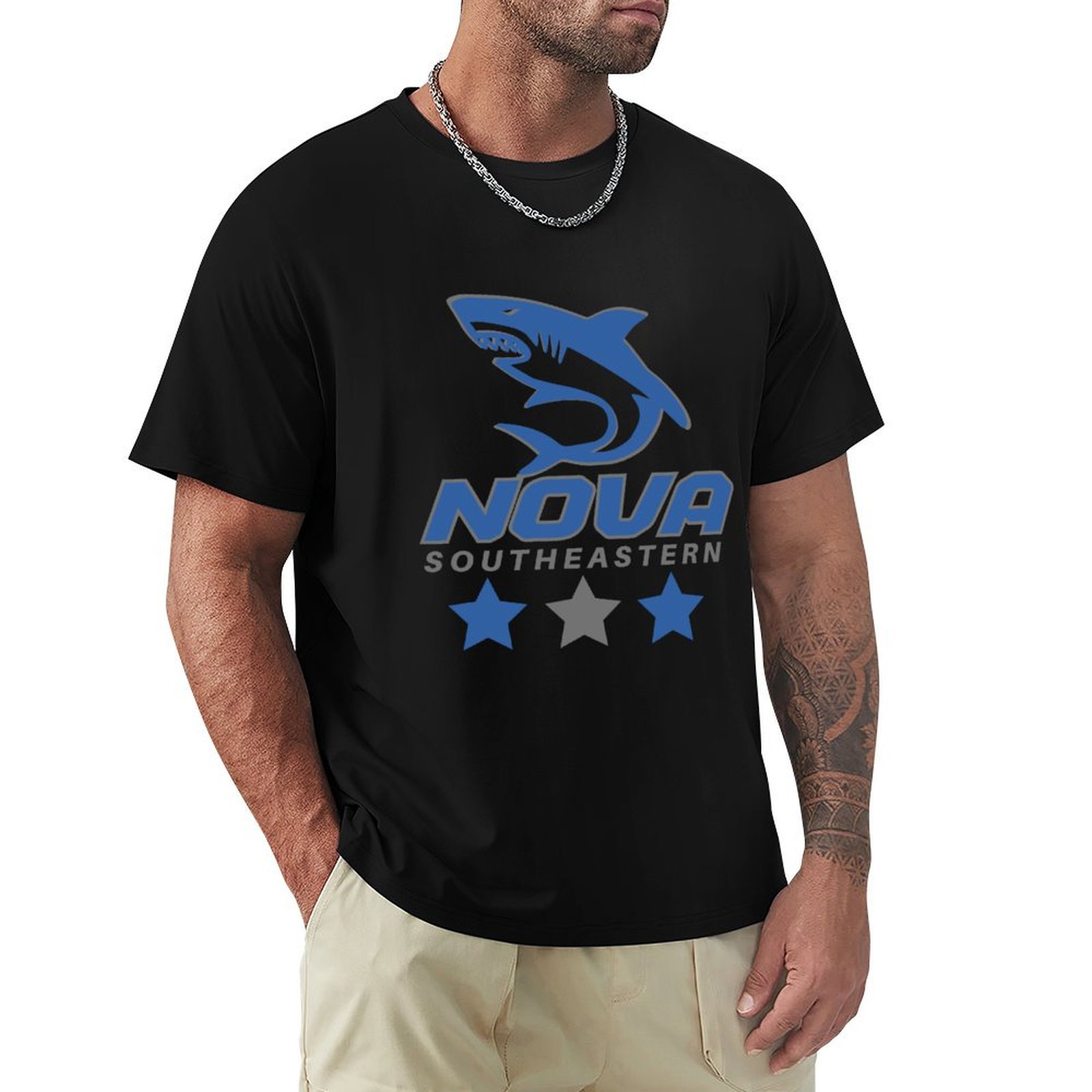 Men'S Fashion Nova Shirts - Nova Southeastern University, great logo for