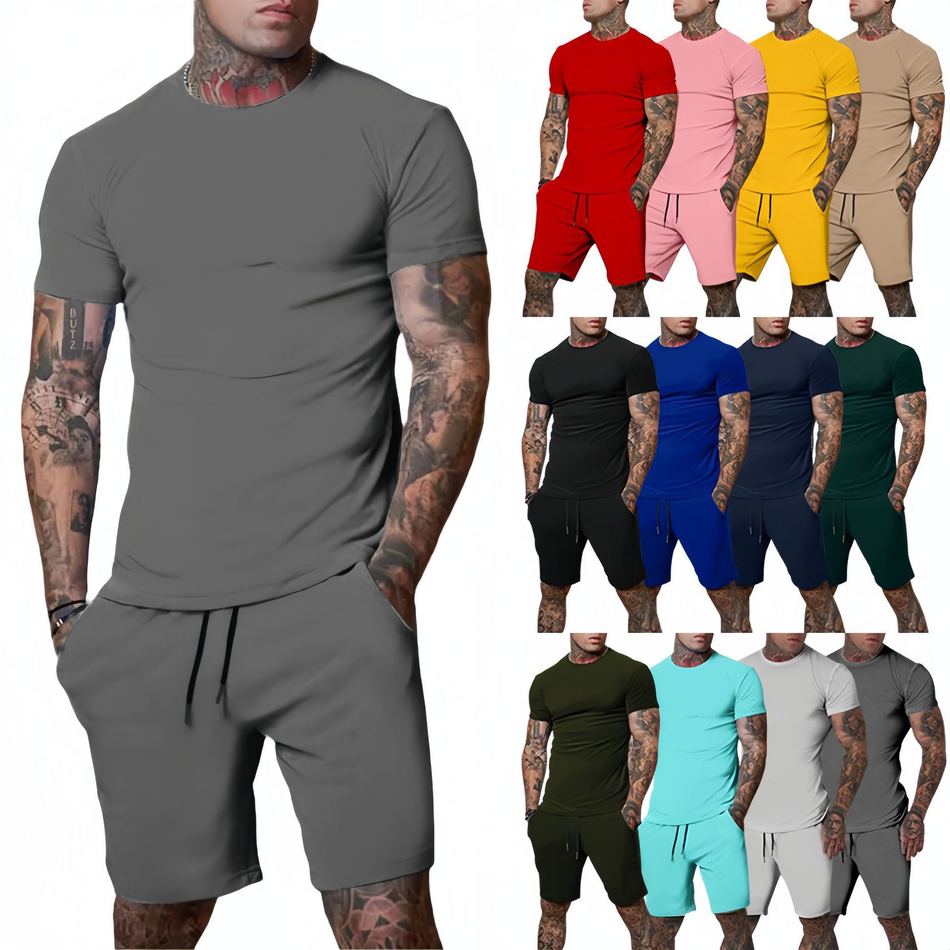 Men'S Fashion Undershirt - Fashionable and casual summer outdoor sports