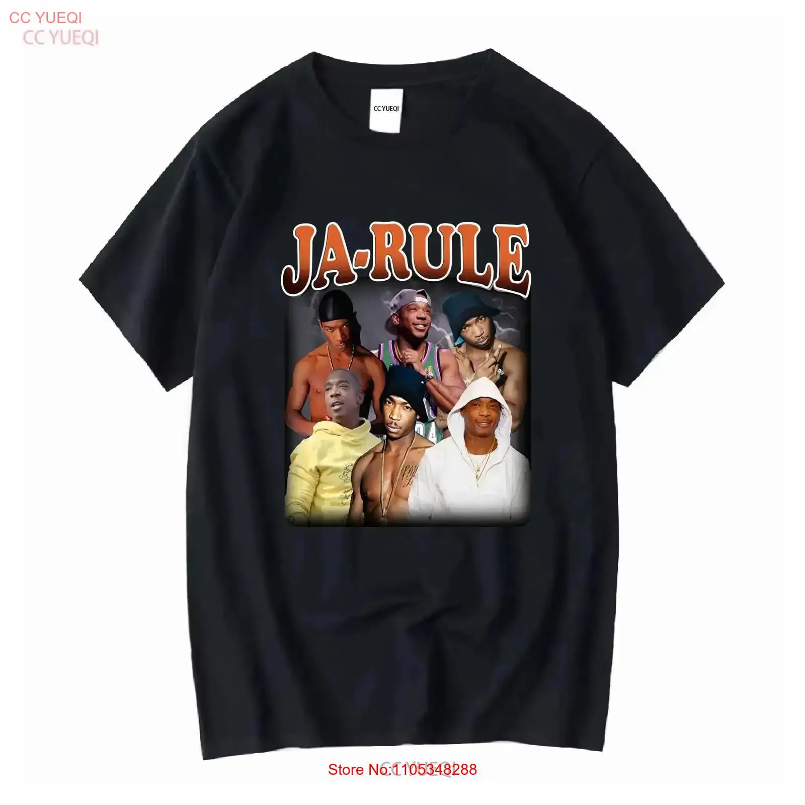 Men'S Fashion Rules - JA RULE T Shirt vintage Washed