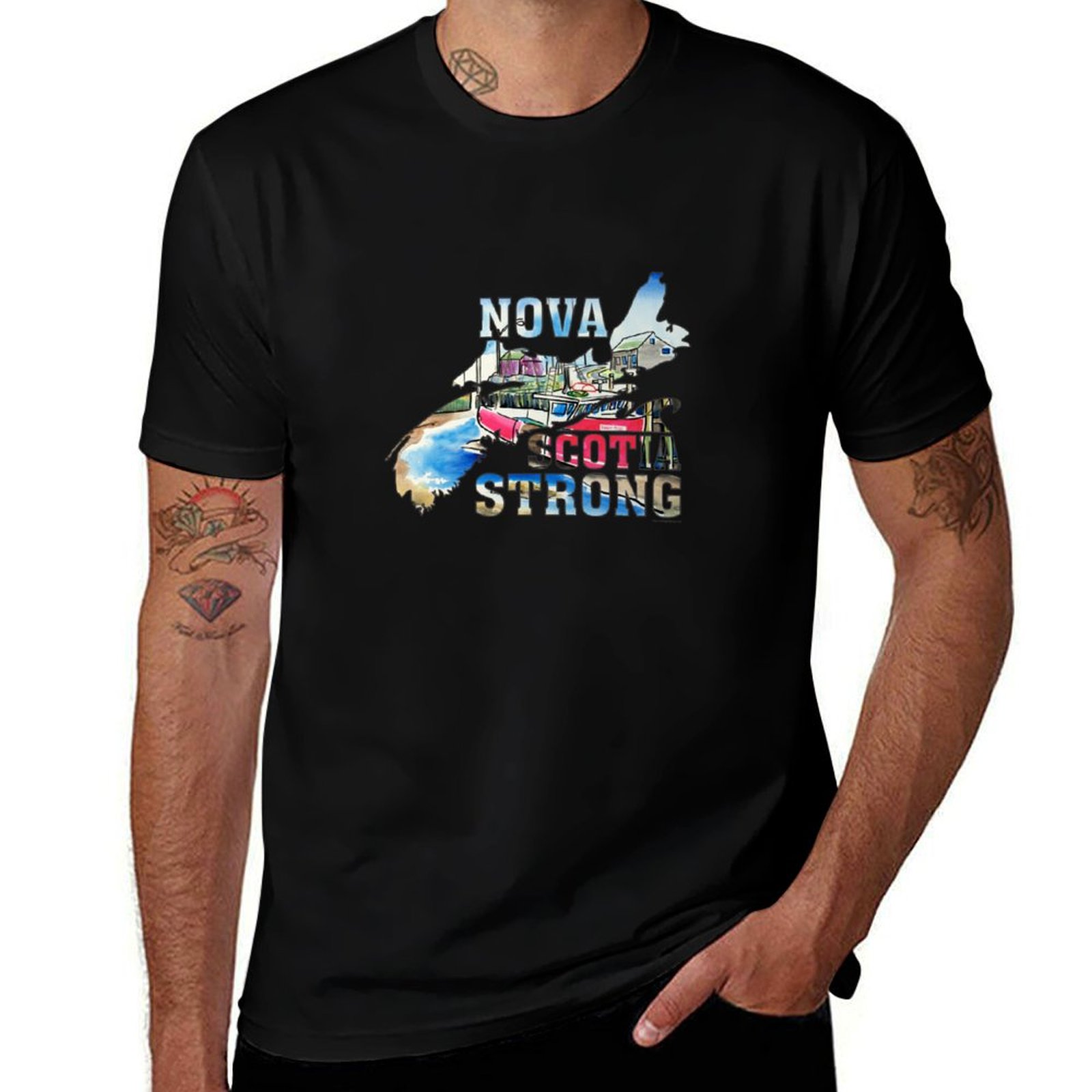 Men'S Fashion Nova Shirts - Scotia Strong Nova Scotia Nova T-Shirt