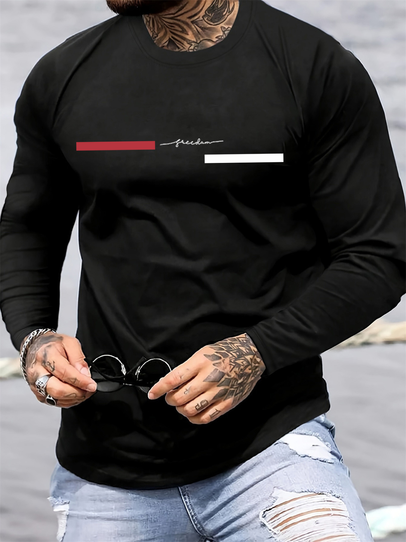 100% pure cotton men's long sl - Men'S Fashion Undershirt recensie en prijs