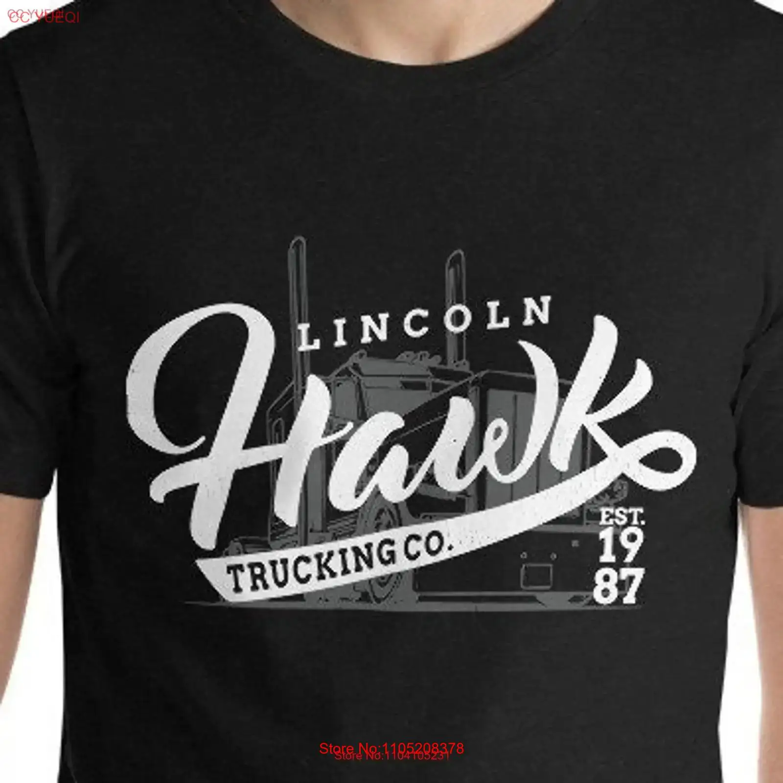 Lincoln Hawk Trucking Co T Shi - Mens Fashion In The 80S recensie en prijs