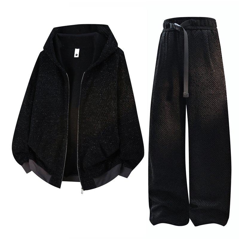 Men's Casual 2-Piece Sportswea - Streetwear Hoodie recensie en prijs