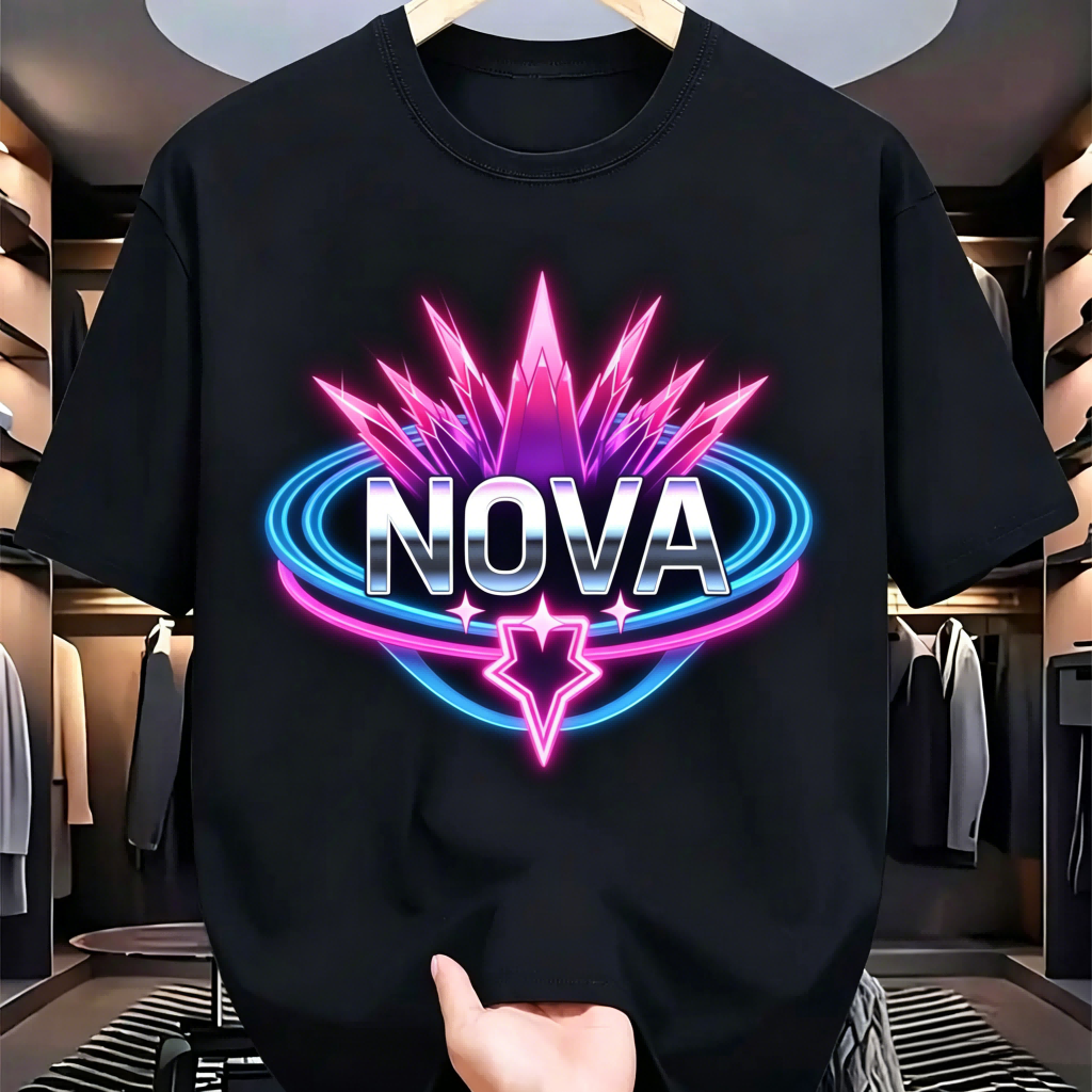 Men's Black Cotton T-Shirt Nov - Men'S Fashion Nova Shirts recensie en prijs