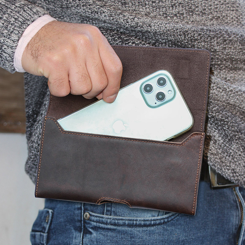 Cowhide Leather Waist Bag Phon - Leather Belt Braided recensie en prijs