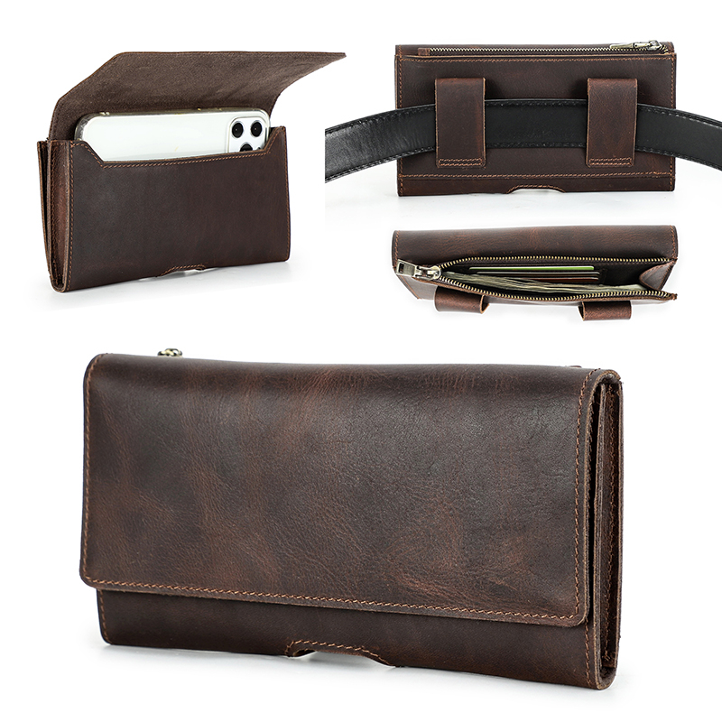 Cowhide Leather Waist Bag Phon - Leather Belt Braided recensie en prijs