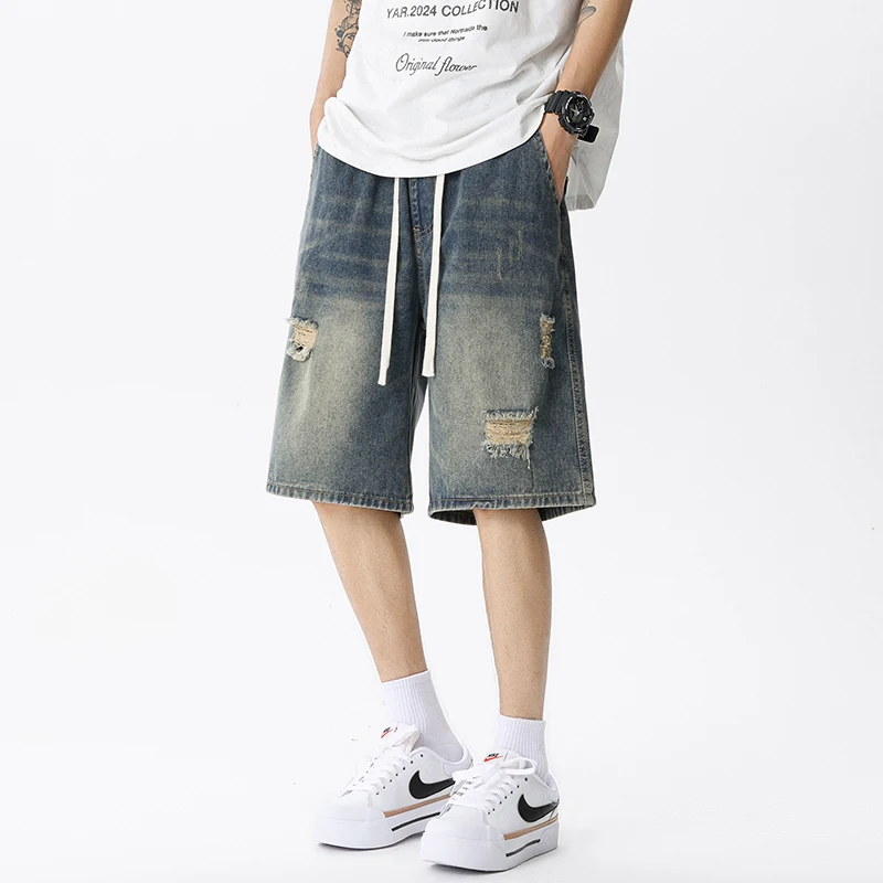 Summer Thin Denim Shorts Men's - Men'S Fashion Linen Pants recensie en prijs