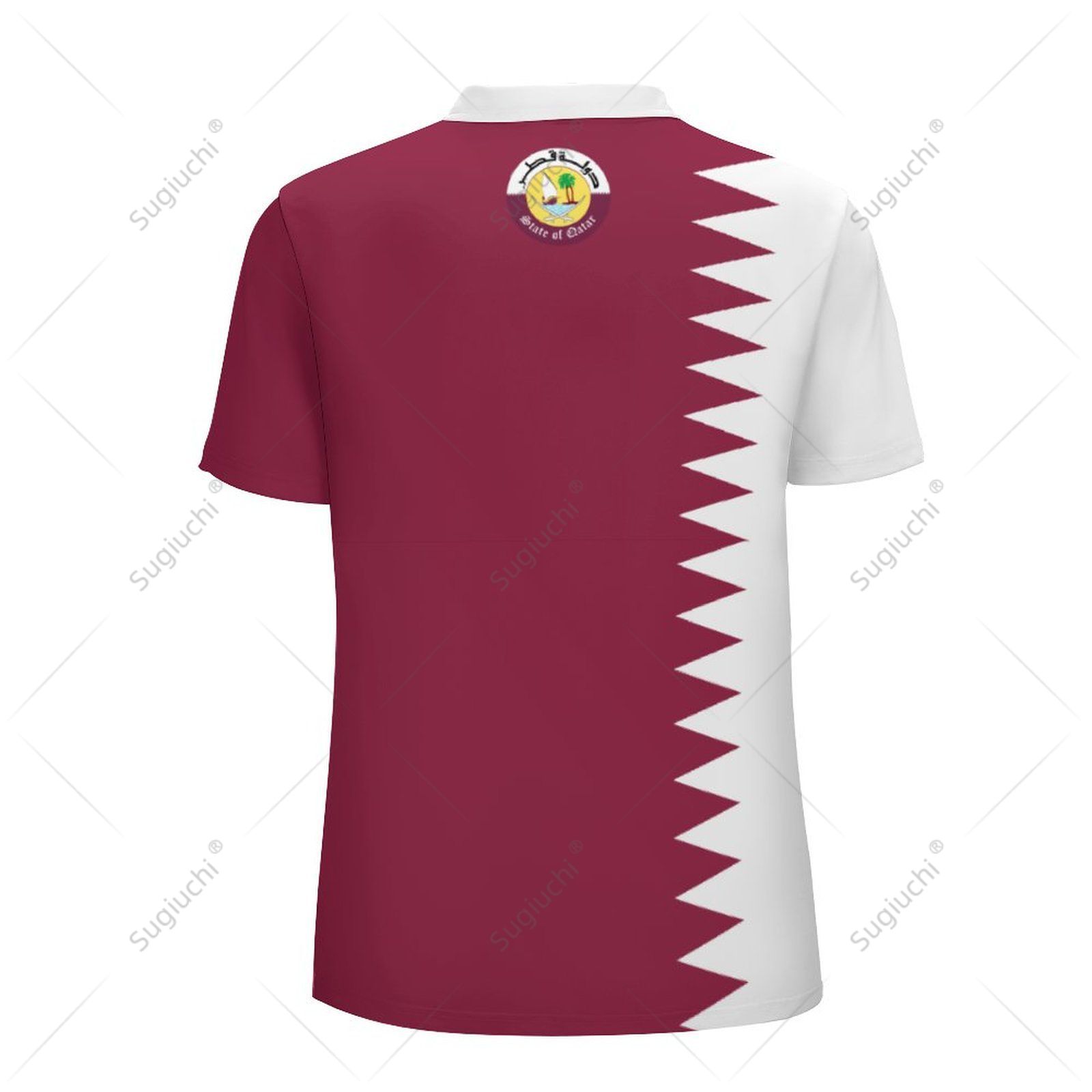 Unisex Polo Shirt Qatar Flag 3 - Men'S Fashion Qatar recensie en prijs