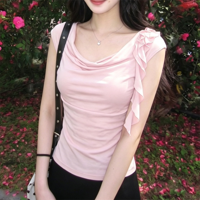 Solid Top Summer New Women Sho - Men'S Fashion Pink Shirt recensie en prijs