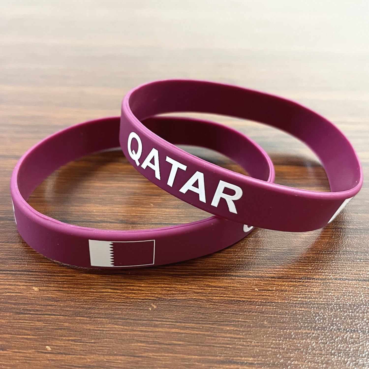 2pcs Qatar Flag Silicone Brace - Men'S Fashion Qatar recensie en prijs