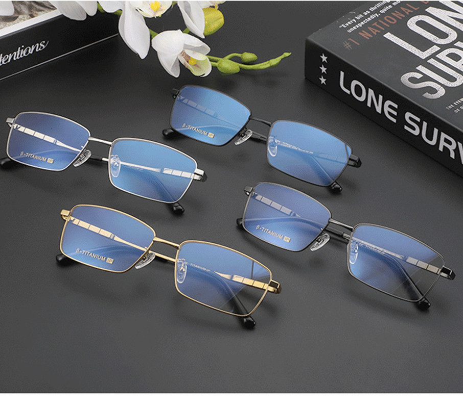 Men's Business Square Titanium - Men'S Fashion Glasses 2026 recensie en prijs