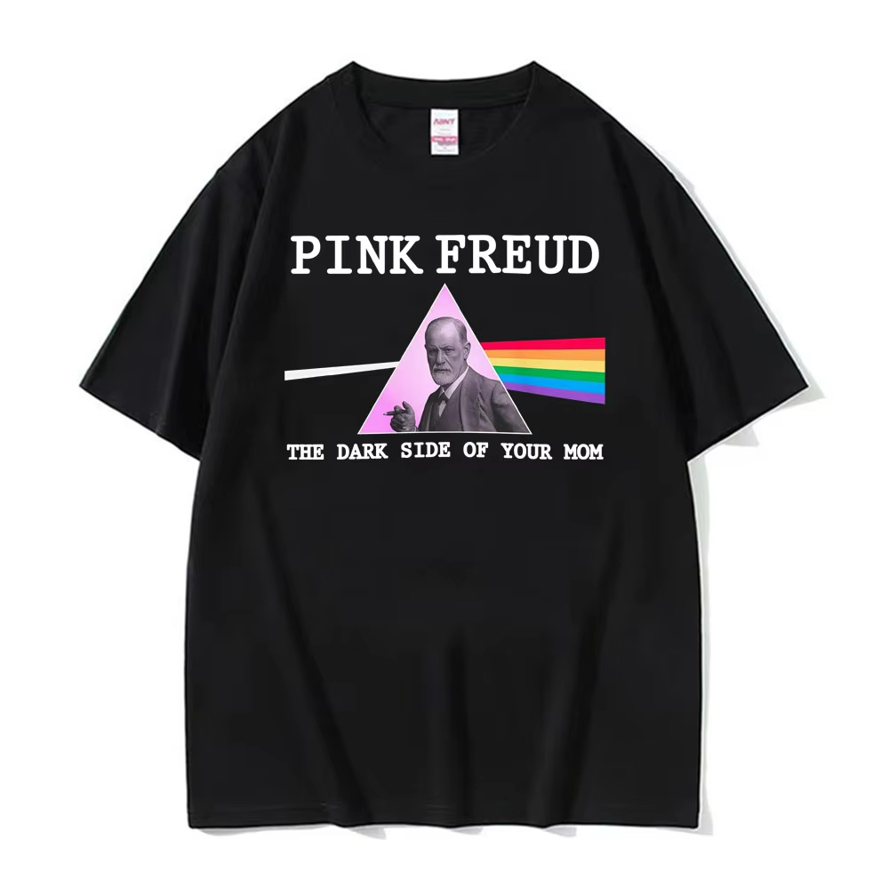 Funny Pink Freud The Dark Side - Men'S Fashion Pink Shirt recensie en prijs