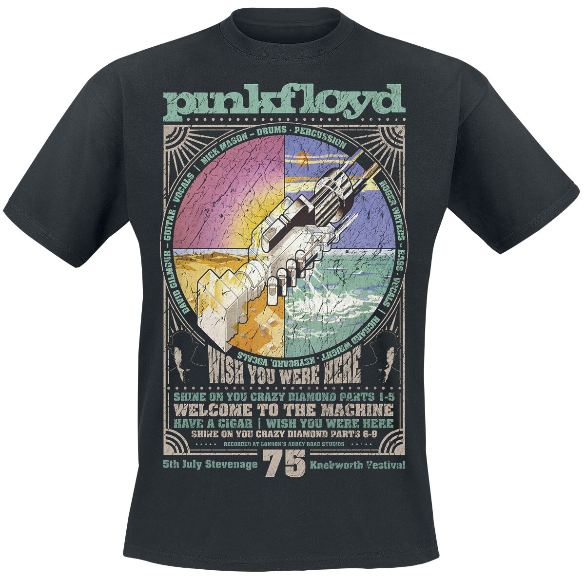 2026 Summer Pink Floyd Graphic - Men'S Fashion Pink Shirt recensie en prijs