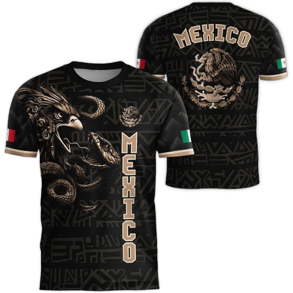 Mexico National Flag Print TSh - Mens Fashion Mexico recensie en prijs