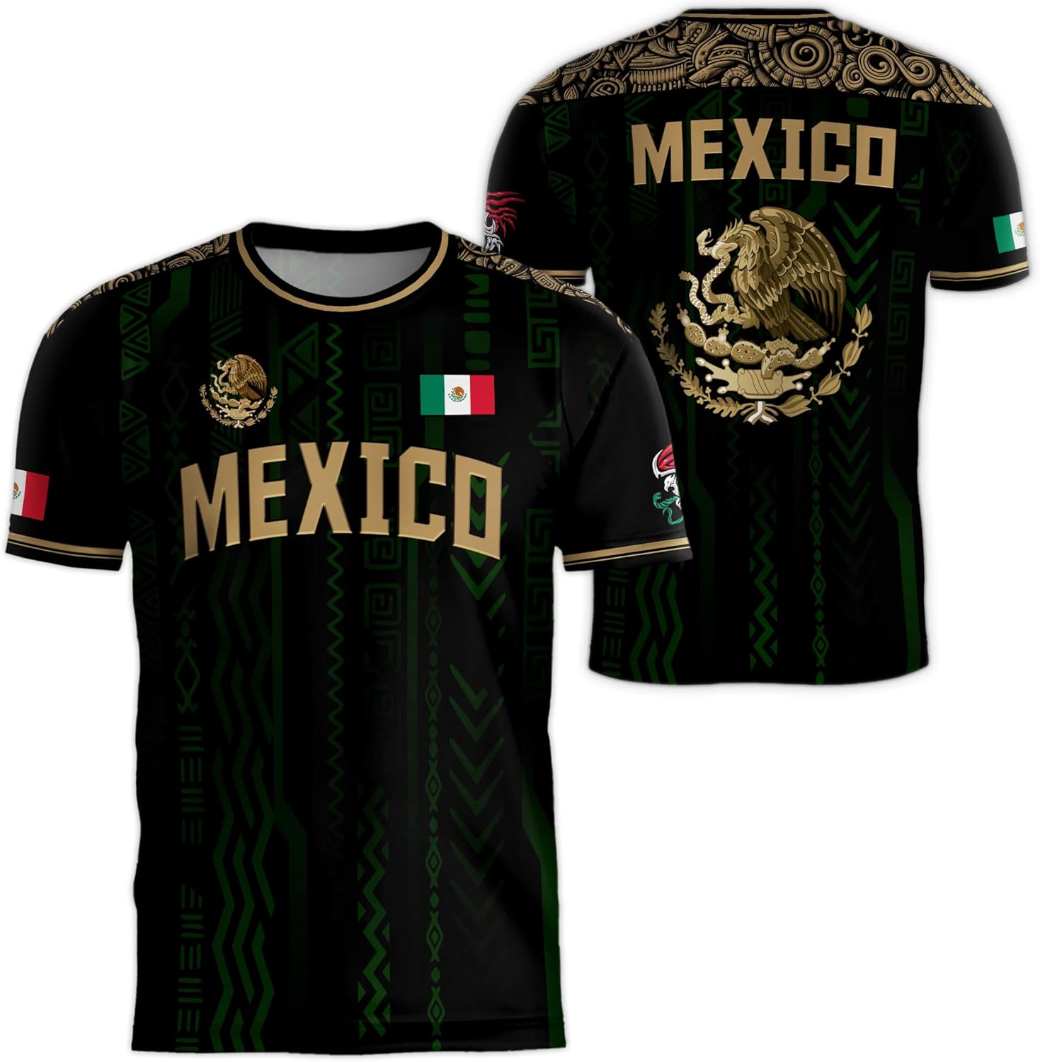 Mexico National Flag Print TSh - Mens Fashion Mexico recensie en prijs