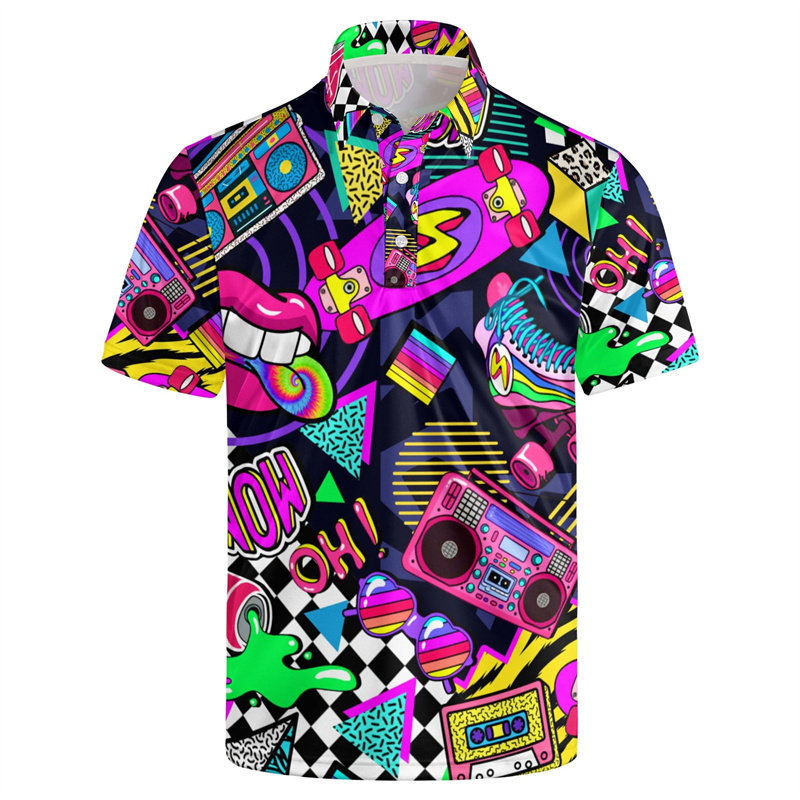 Hot Sale 3d Printing 80s 90s G - Men'S Fashion From The 80S recensie en prijs