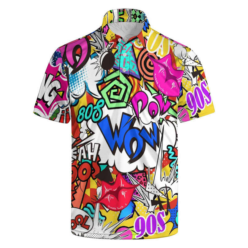 Hot Sale 3d Printing 80s 90s G - Men'S Fashion From The 80S recensie en prijs