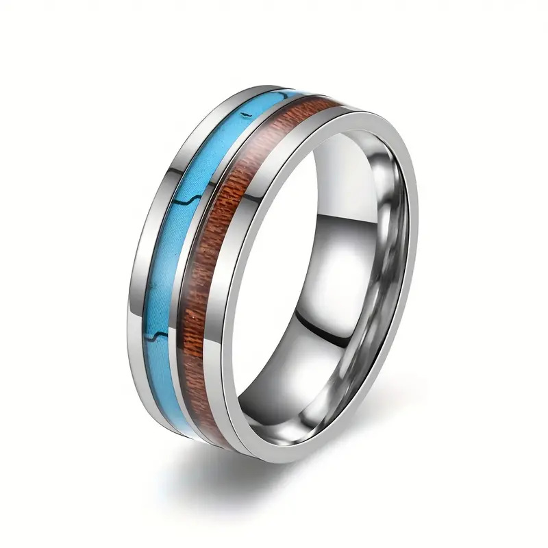 Minimalist Band Ring Made Of S - Men'S Fashion All Black Outfit recensie en prijs