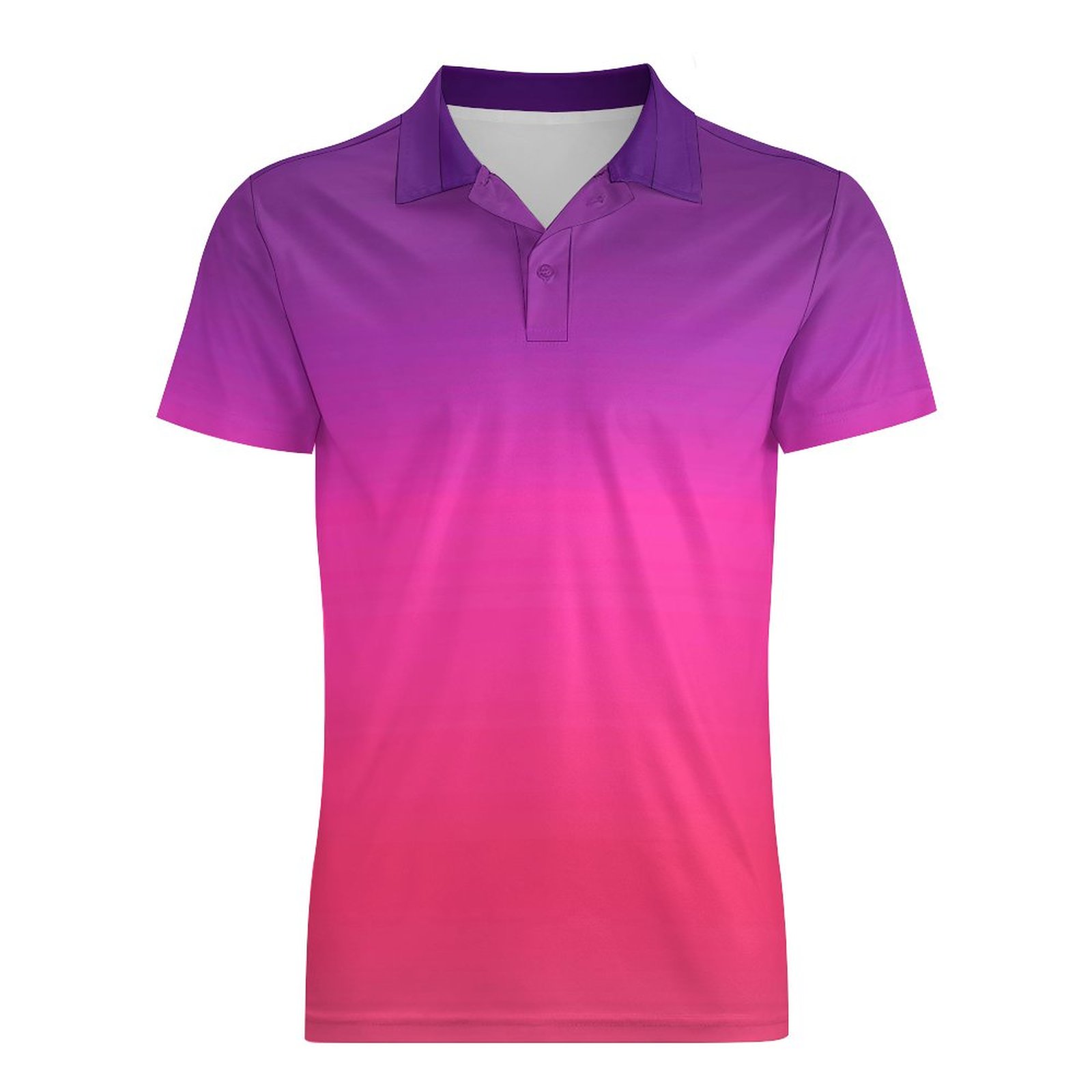 Ombre Abstract Polo Shirt Neon - Men'S Fashion Pink Shirt recensie en prijs