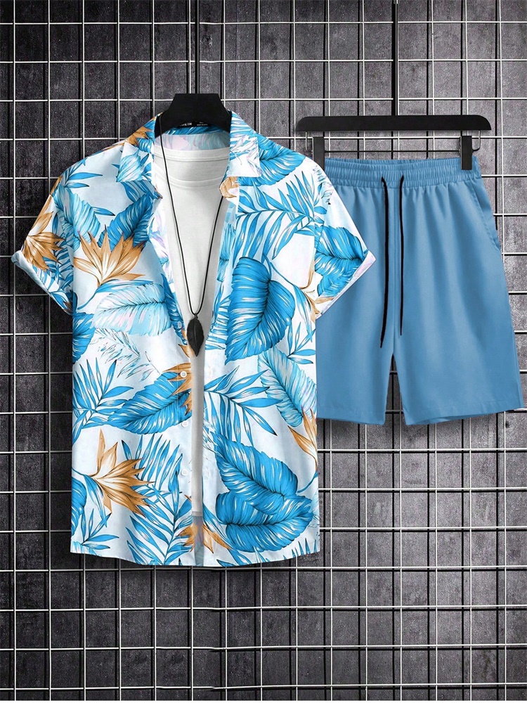 Men's Short-sleeved Shirt Set  - Men'S Fashion Undershirt recensie en prijs