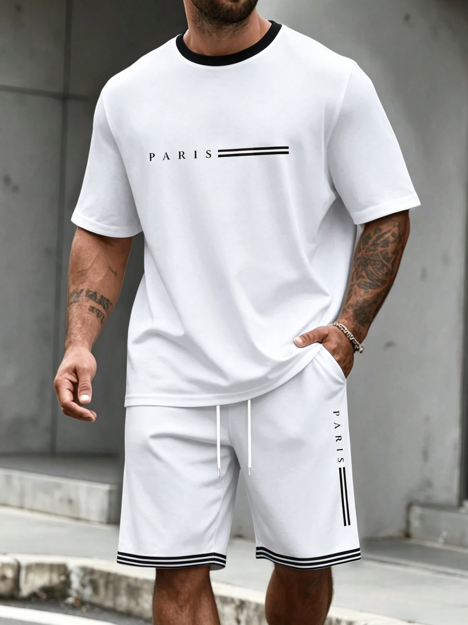 Men's Tracksuit 2 Piece ​O-nec - Men'S Fashion Undershirt recensie en prijs