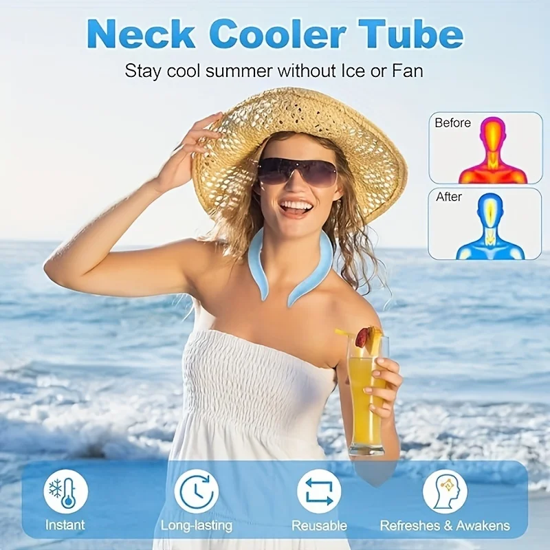 Wearable Neck Cooler Reusable  - Men'S Fashion For Hot Weather recensie en prijs