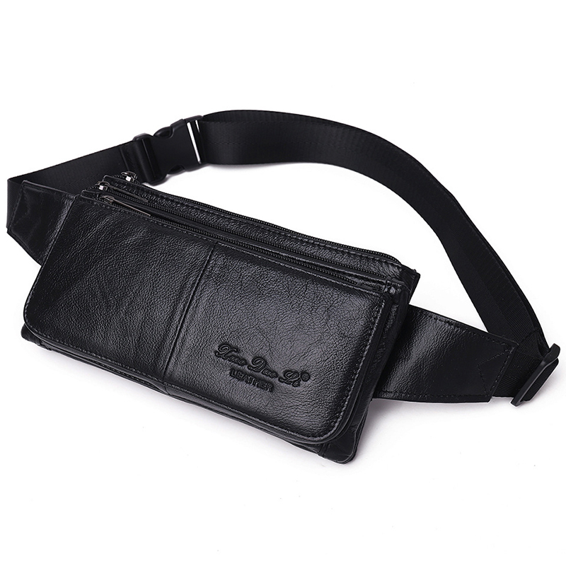 Men Waist Fanny Pack Belt Hip  - Leather Belt Braided recensie en prijs