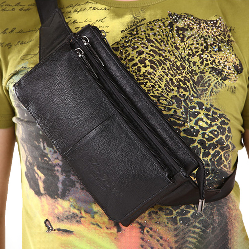 Men Waist Fanny Pack Belt Hip  - Leather Belt Braided recensie en prijs