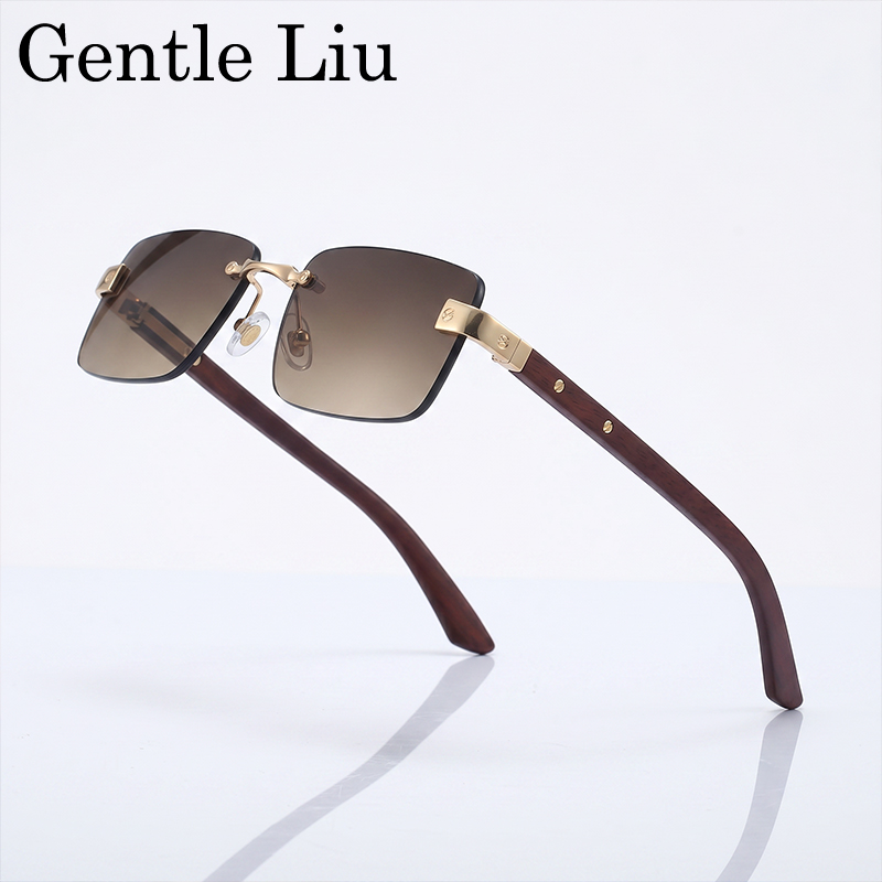 Small Frame Rectangle Rimless  - Men'S Fashion Glasses 2026 recensie en prijs