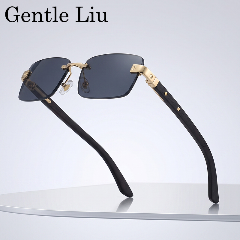 Small Frame Rectangle Rimless  - Men'S Fashion Glasses 2026 recensie en prijs