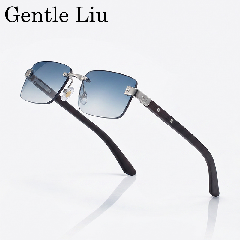 Small Frame Rectangle Rimless  - Men'S Fashion Glasses 2026 recensie en prijs