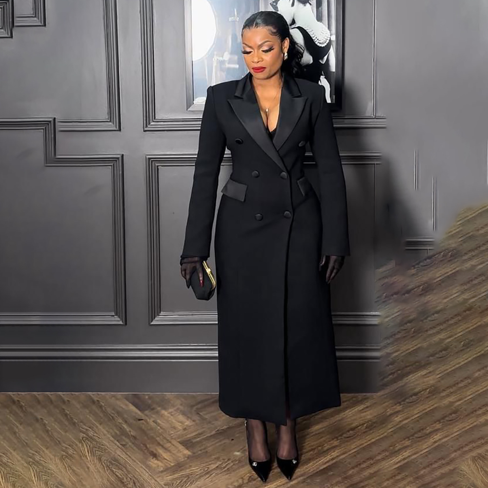 Luxury Black Women's Blazer Fa - Men'S Fashion All Black Outfit recensie en prijs