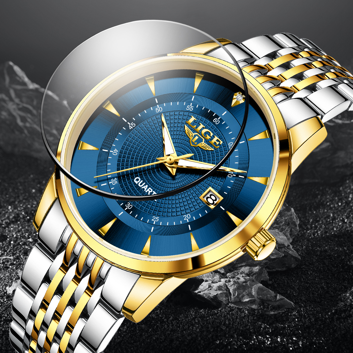 LIGE New 2025 Luxury Man Watch - Mens Fashion Bracelet recensie en prijs
