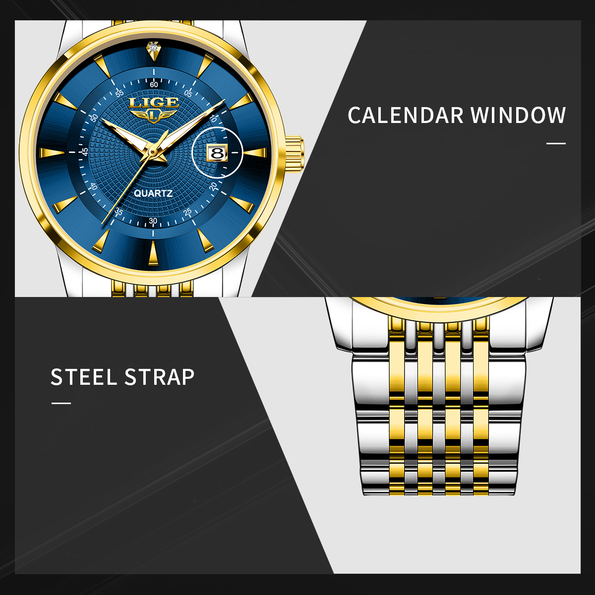 LIGE New 2025 Luxury Man Watch - Mens Fashion Bracelet recensie en prijs