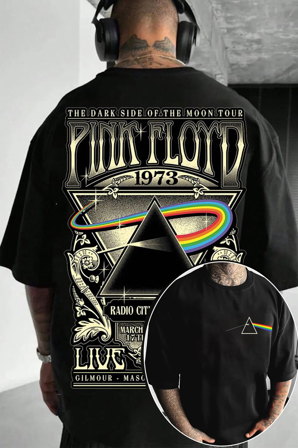 Fit Pink Floyd Graphic Cotton  - Men'S Fashion Pink Shirt recensie en prijs