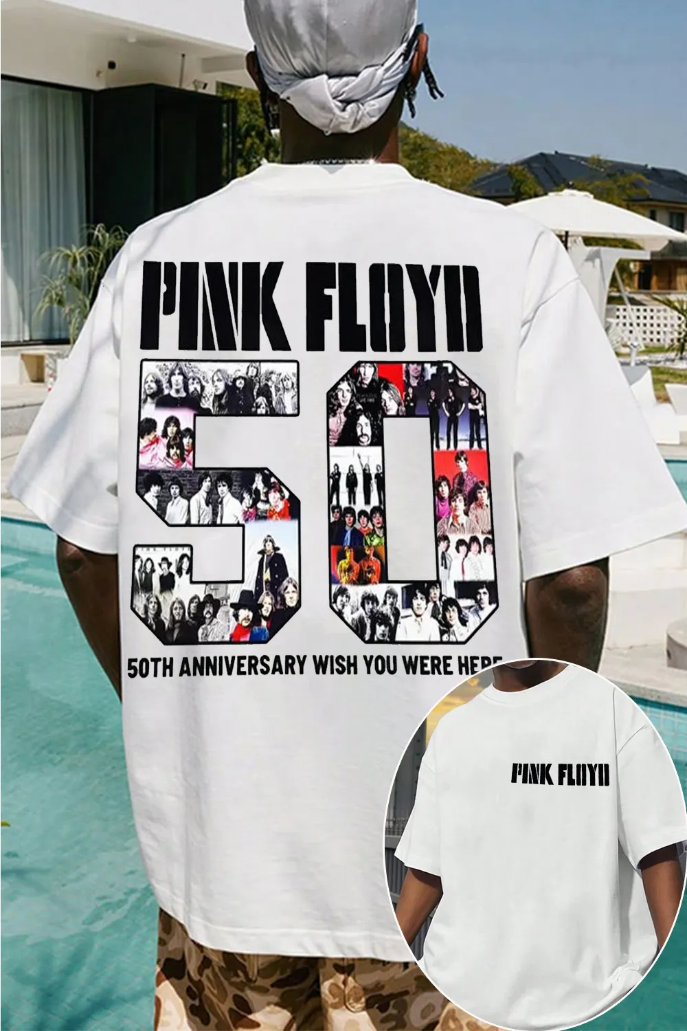 Fit Pink Floyd Graphic Cotton  - Men'S Fashion Pink Shirt recensie en prijs
