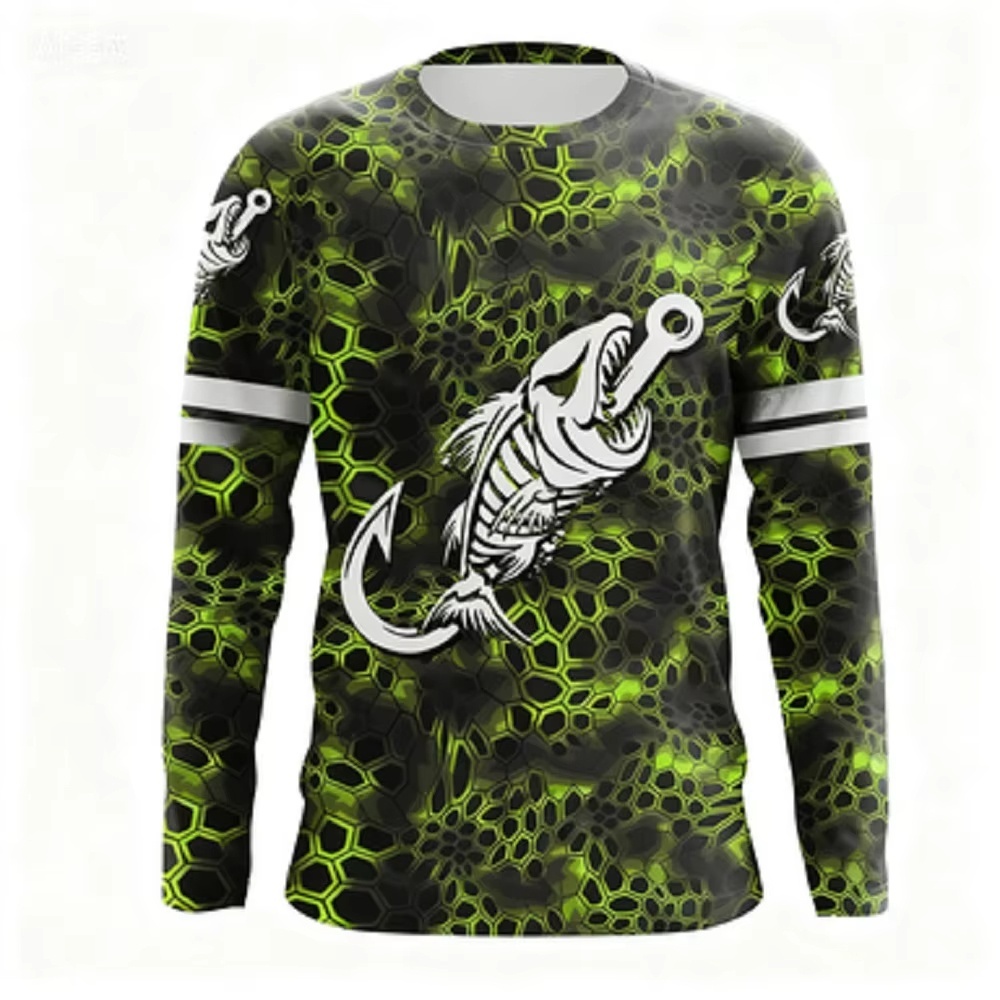 Fashionable Bass Pattern Crew  - Men'S Fashion Undershirt recensie en prijs