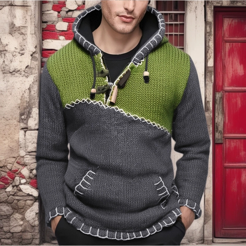 Men's fashion long sleeved ele - Mens Fashion Mullet recensie en prijs