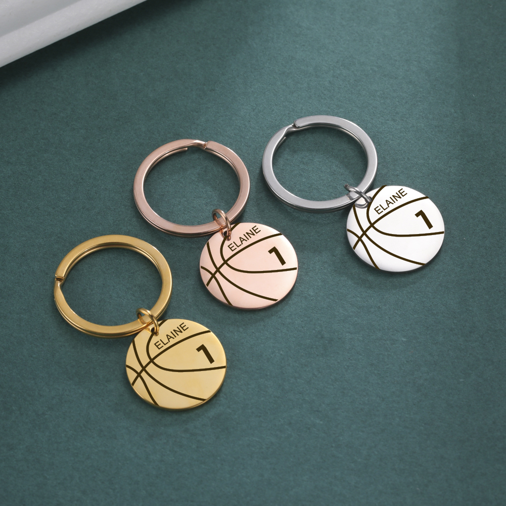 Ball Basketball Keychain Perso - Men'S Fashion Gold Chain recensie en prijs