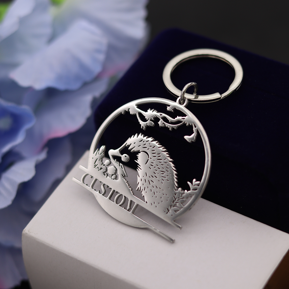 QIAMNI Custom Name Cute Hedgeh - Men'S Fashion Gold Chain recensie en prijs