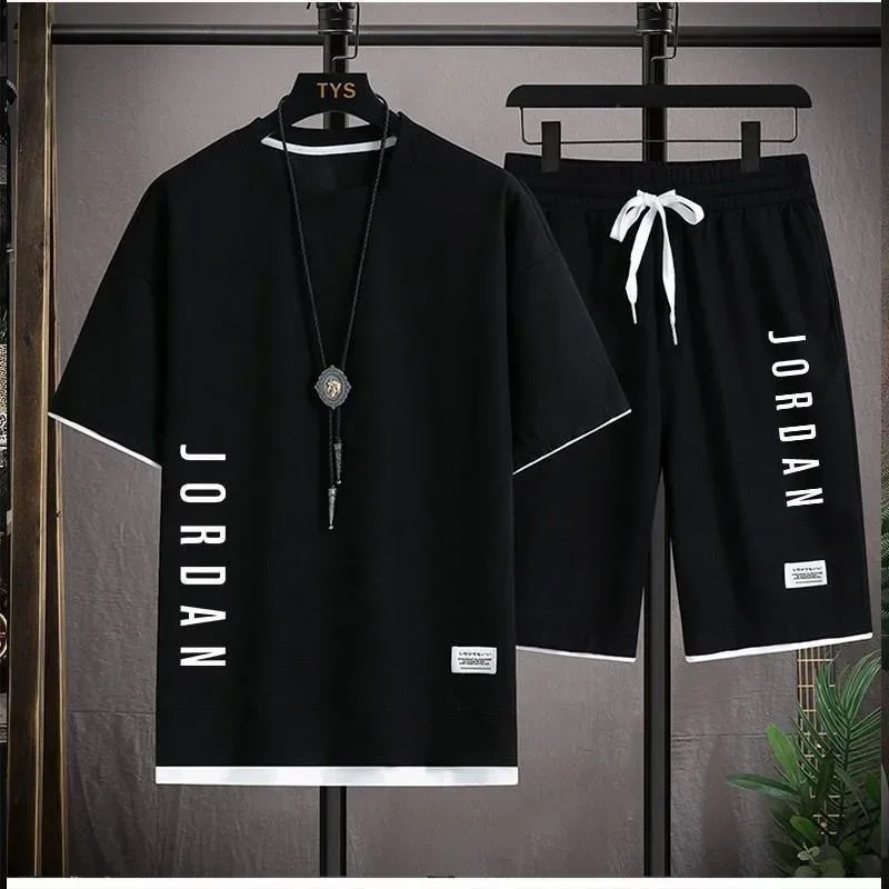 Fashionable casual T-shirt+sho - Mens Fashion Summer 2025 recensie en prijs