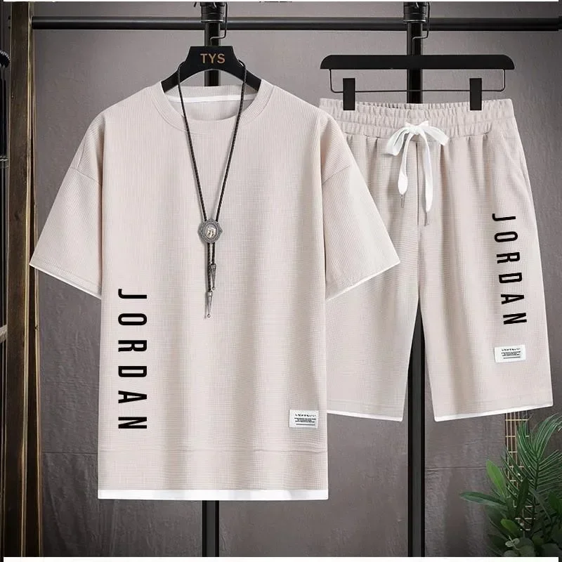 Fashionable casual T-shirt+sho - Mens Fashion Summer 2025 recensie en prijs
