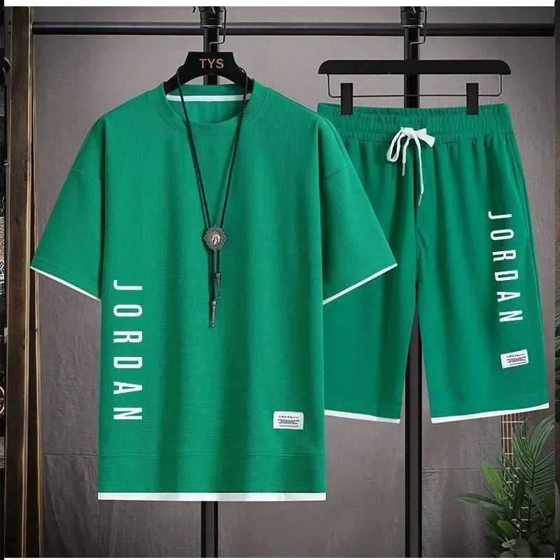 Fashionable casual T-shirt+sho - Mens Fashion Summer 2025 recensie en prijs