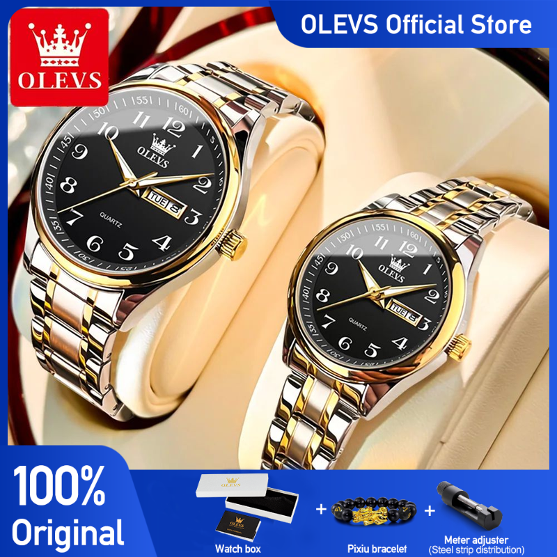 OLEVS Top Brand Couple Quartz  - Mens Fashion In 40S recensie en prijs