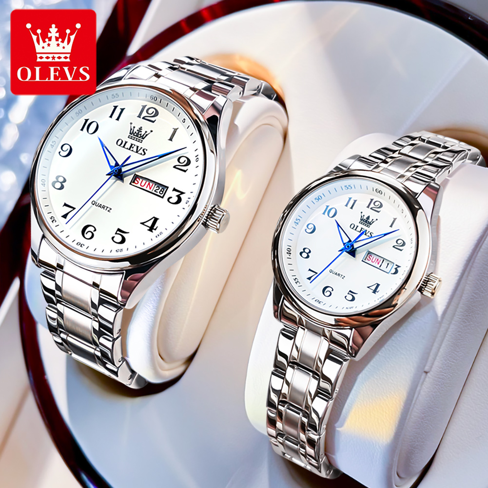 OLEVS Top Brand Couple Quartz  - Mens Fashion In 40S recensie en prijs