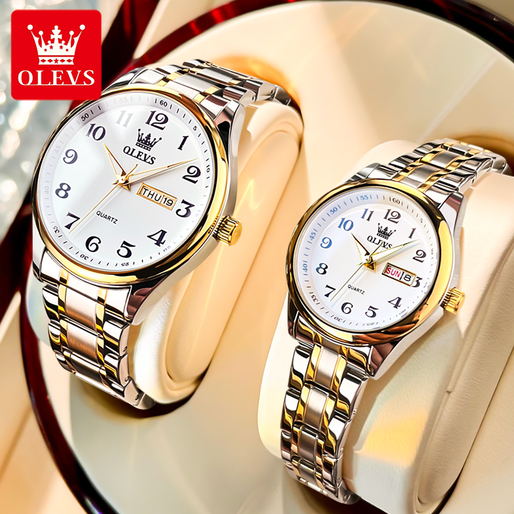 OLEVS Top Brand Couple Quartz  - Mens Fashion In 40S recensie en prijs